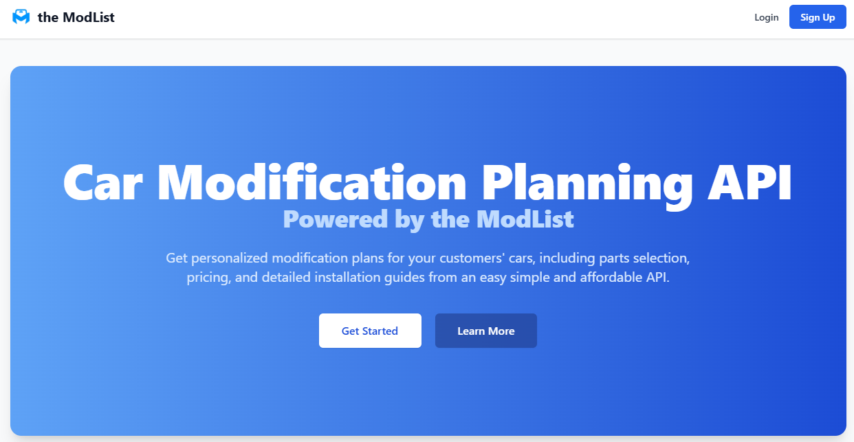 The Mod List Screenshot
